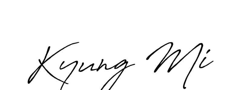 You can use this online signature creator to create a handwritten signature for the name Kyung Mi. This is the best online autograph maker. Kyung Mi signature style 7 images and pictures png