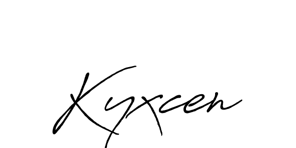 Make a short Kyxcen signature style. Manage your documents anywhere anytime using Antro_Vectra_Bolder. Create and add eSignatures, submit forms, share and send files easily. Kyxcen signature style 7 images and pictures png