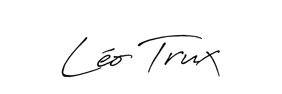 Make a short Léo Trux signature style. Manage your documents anywhere anytime using Antro_Vectra_Bolder. Create and add eSignatures, submit forms, share and send files easily. Léo Trux signature style 7 images and pictures png