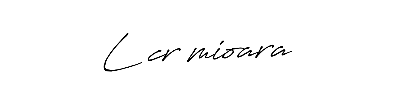 Lăcrămioara stylish signature style. Best Handwritten Sign (Antro_Vectra_Bolder) for my name. Handwritten Signature Collection Ideas for my name Lăcrămioara. Lăcrămioara signature style 7 images and pictures png