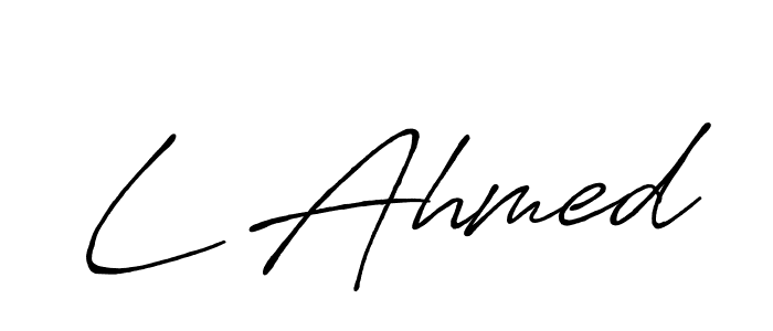 You can use this online signature creator to create a handwritten signature for the name L Ahmed. This is the best online autograph maker. L Ahmed signature style 7 images and pictures png