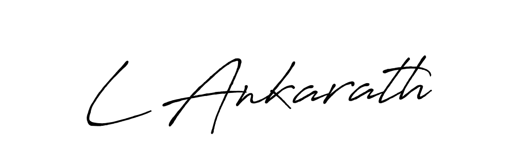 You can use this online signature creator to create a handwritten signature for the name L Ankarath. This is the best online autograph maker. L Ankarath signature style 7 images and pictures png
