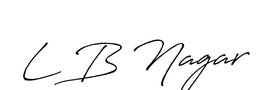 Here are the top 10 professional signature styles for the name L B Nagar. These are the best autograph styles you can use for your name. L B Nagar signature style 7 images and pictures png
