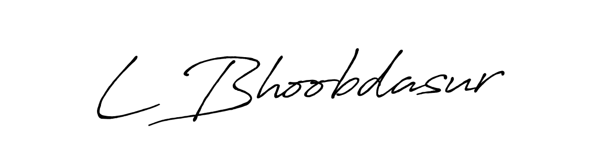 You can use this online signature creator to create a handwritten signature for the name L Bhoobdasur. This is the best online autograph maker. L Bhoobdasur signature style 7 images and pictures png