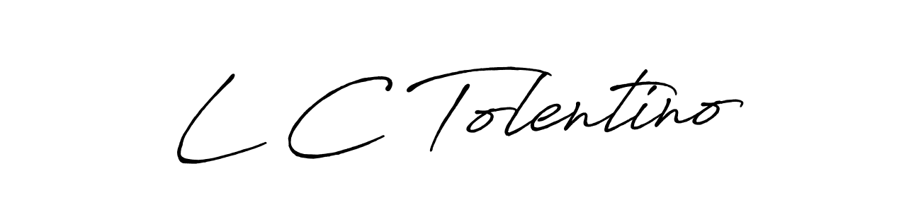 Here are the top 10 professional signature styles for the name L C Tolentino. These are the best autograph styles you can use for your name. L C Tolentino signature style 7 images and pictures png