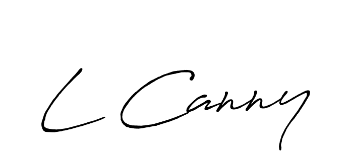 How to make L Canny signature? Antro_Vectra_Bolder is a professional autograph style. Create handwritten signature for L Canny name. L Canny signature style 7 images and pictures png