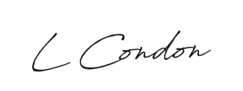 Here are the top 10 professional signature styles for the name L Condon. These are the best autograph styles you can use for your name. L Condon signature style 7 images and pictures png