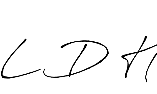 Once you've used our free online signature maker to create your best signature Antro_Vectra_Bolder style, it's time to enjoy all of the benefits that L D H name signing documents. L D H signature style 7 images and pictures png