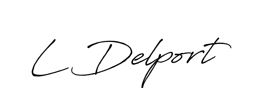 See photos of L Delport official signature by Spectra . Check more albums & portfolios. Read reviews & check more about Antro_Vectra_Bolder font. L Delport signature style 7 images and pictures png