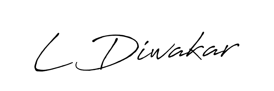 Here are the top 10 professional signature styles for the name L Diwakar. These are the best autograph styles you can use for your name. L Diwakar signature style 7 images and pictures png