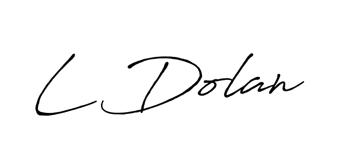 You should practise on your own different ways (Antro_Vectra_Bolder) to write your name (L Dolan) in signature. don't let someone else do it for you. L Dolan signature style 7 images and pictures png