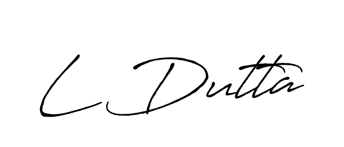 Best and Professional Signature Style for L Dutta. Antro_Vectra_Bolder Best Signature Style Collection. L Dutta signature style 7 images and pictures png