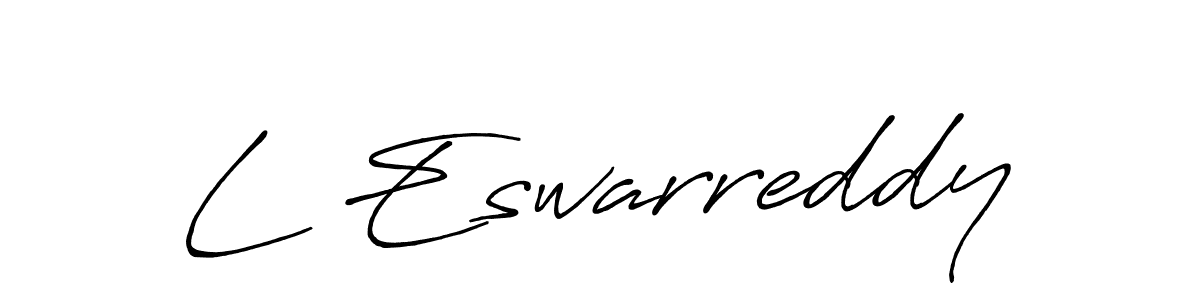 You should practise on your own different ways (Antro_Vectra_Bolder) to write your name (L Eswarreddy) in signature. don't let someone else do it for you. L Eswarreddy signature style 7 images and pictures png