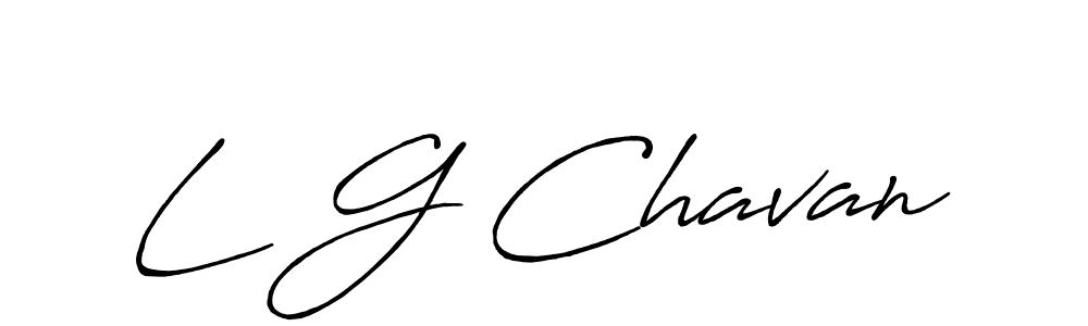 Similarly Antro_Vectra_Bolder is the best handwritten signature design. Signature creator online .You can use it as an online autograph creator for name L G Chavan. L G Chavan signature style 7 images and pictures png