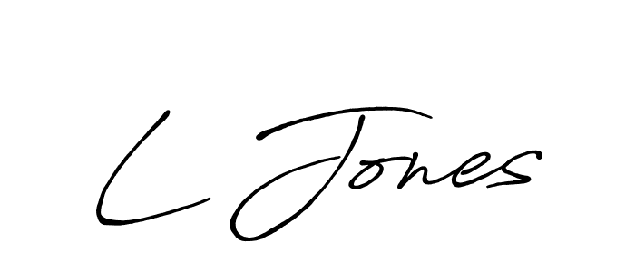 Similarly Antro_Vectra_Bolder is the best handwritten signature design. Signature creator online .You can use it as an online autograph creator for name L Jones. L Jones signature style 7 images and pictures png