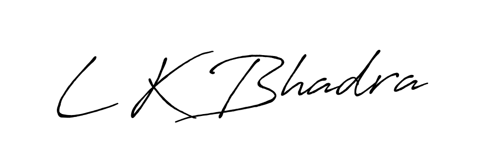 Best and Professional Signature Style for L K Bhadra. Antro_Vectra_Bolder Best Signature Style Collection. L K Bhadra signature style 7 images and pictures png