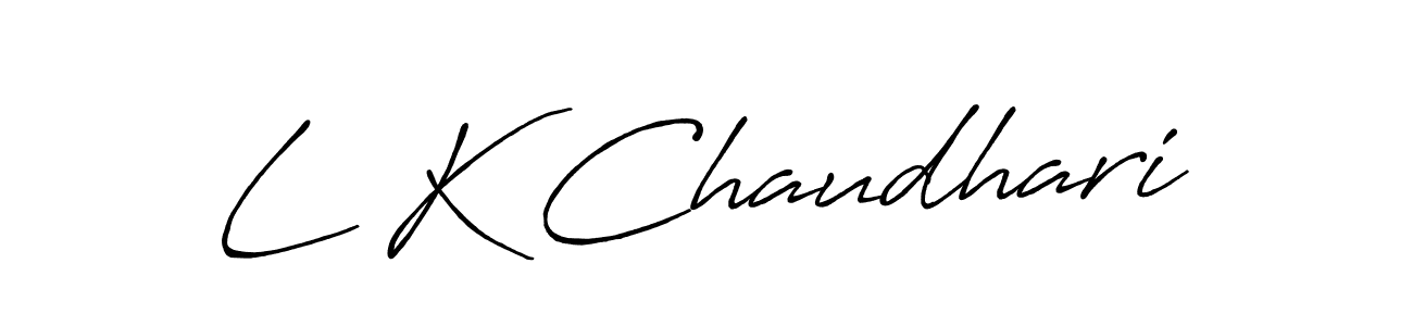 Make a short L K Chaudhari signature style. Manage your documents anywhere anytime using Antro_Vectra_Bolder. Create and add eSignatures, submit forms, share and send files easily. L K Chaudhari signature style 7 images and pictures png