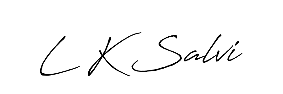 You can use this online signature creator to create a handwritten signature for the name L K Salvi. This is the best online autograph maker. L K Salvi signature style 7 images and pictures png