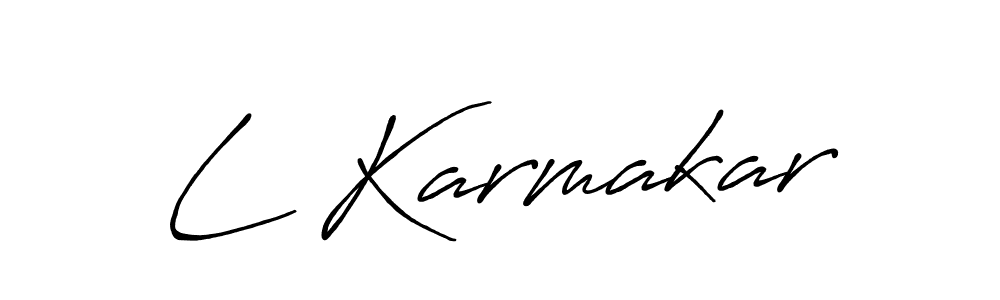 It looks lik you need a new signature style for name L Karmakar. Design unique handwritten (Antro_Vectra_Bolder) signature with our free signature maker in just a few clicks. L Karmakar signature style 7 images and pictures png