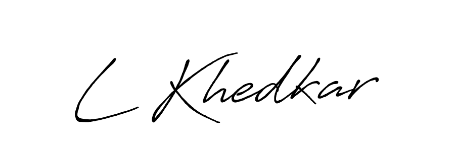 This is the best signature style for the L Khedkar name. Also you like these signature font (Antro_Vectra_Bolder). Mix name signature. L Khedkar signature style 7 images and pictures png