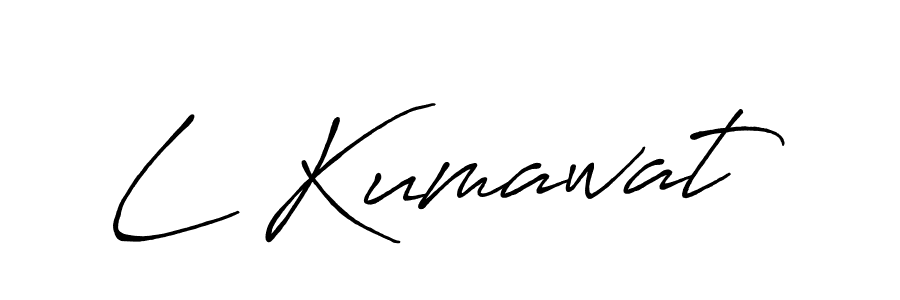 Also You can easily find your signature by using the search form. We will create L Kumawat name handwritten signature images for you free of cost using Antro_Vectra_Bolder sign style. L Kumawat signature style 7 images and pictures png