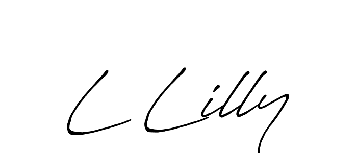 This is the best signature style for the L Lilly name. Also you like these signature font (Antro_Vectra_Bolder). Mix name signature. L Lilly signature style 7 images and pictures png