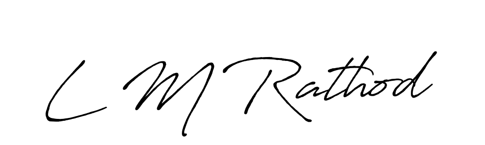 Make a short L M Rathod signature style. Manage your documents anywhere anytime using Antro_Vectra_Bolder. Create and add eSignatures, submit forms, share and send files easily. L M Rathod signature style 7 images and pictures png