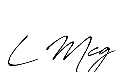 It looks lik you need a new signature style for name L Mcg. Design unique handwritten (Antro_Vectra_Bolder) signature with our free signature maker in just a few clicks. L Mcg signature style 7 images and pictures png