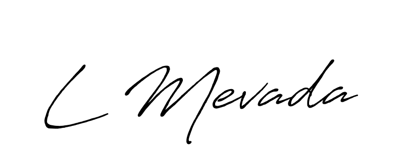 Here are the top 10 professional signature styles for the name L Mevada. These are the best autograph styles you can use for your name. L Mevada signature style 7 images and pictures png