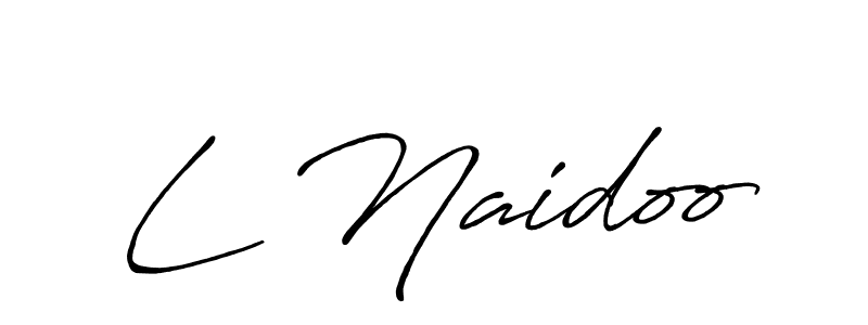 This is the best signature style for the L Naidoo name. Also you like these signature font (Antro_Vectra_Bolder). Mix name signature. L Naidoo signature style 7 images and pictures png