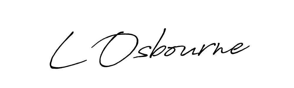 How to make L Osbourne signature? Antro_Vectra_Bolder is a professional autograph style. Create handwritten signature for L Osbourne name. L Osbourne signature style 7 images and pictures png