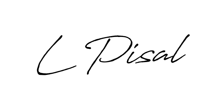 How to Draw L Pisal signature style? Antro_Vectra_Bolder is a latest design signature styles for name L Pisal. L Pisal signature style 7 images and pictures png