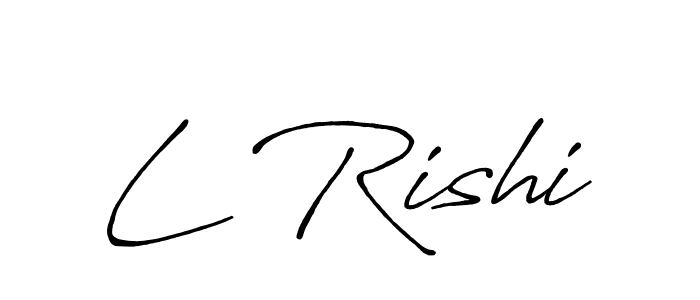 Antro_Vectra_Bolder is a professional signature style that is perfect for those who want to add a touch of class to their signature. It is also a great choice for those who want to make their signature more unique. Get L Rishi name to fancy signature for free. L Rishi signature style 7 images and pictures png