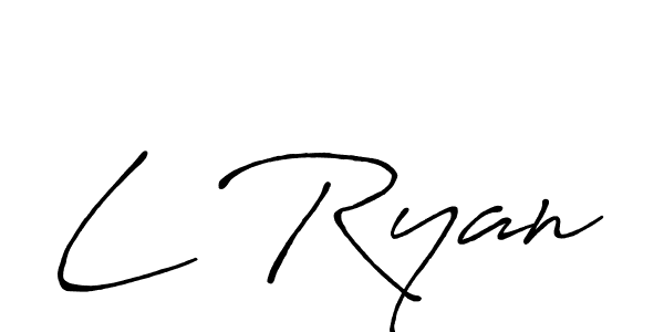 Make a short L Ryan signature style. Manage your documents anywhere anytime using Antro_Vectra_Bolder. Create and add eSignatures, submit forms, share and send files easily. L Ryan signature style 7 images and pictures png