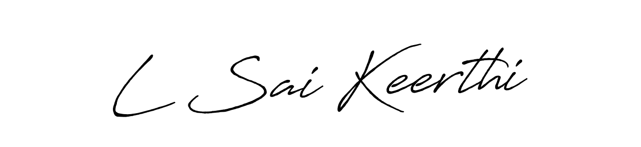 Best and Professional Signature Style for L Sai Keerthi. Antro_Vectra_Bolder Best Signature Style Collection. L Sai Keerthi signature style 7 images and pictures png