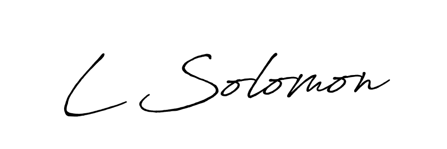 It looks lik you need a new signature style for name L Solomon. Design unique handwritten (Antro_Vectra_Bolder) signature with our free signature maker in just a few clicks. L Solomon signature style 7 images and pictures png