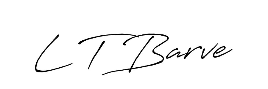 How to Draw L T Barve signature style? Antro_Vectra_Bolder is a latest design signature styles for name L T Barve. L T Barve signature style 7 images and pictures png