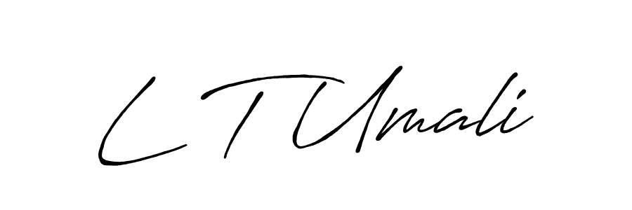 Check out images of Autograph of L T Umali name. Actor L T Umali Signature Style. Antro_Vectra_Bolder is a professional sign style online. L T Umali signature style 7 images and pictures png