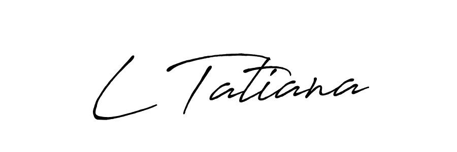 Here are the top 10 professional signature styles for the name L Tatiana. These are the best autograph styles you can use for your name. L Tatiana signature style 7 images and pictures png