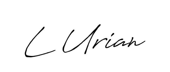 How to Draw L Urian signature style? Antro_Vectra_Bolder is a latest design signature styles for name L Urian. L Urian signature style 7 images and pictures png