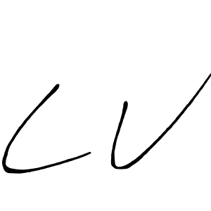 if you are searching for the best signature style for your name L V. so please give up your signature search. here we have designed multiple signature styles  using Antro_Vectra_Bolder. L V signature style 7 images and pictures png