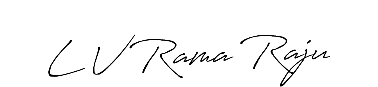 Best and Professional Signature Style for L V Rama Raju. Antro_Vectra_Bolder Best Signature Style Collection. L V Rama Raju signature style 7 images and pictures png
