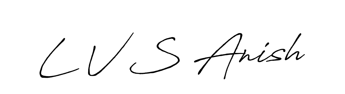 This is the best signature style for the L V S Anish name. Also you like these signature font (Antro_Vectra_Bolder). Mix name signature. L V S Anish signature style 7 images and pictures png