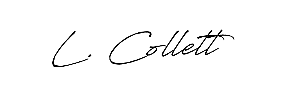 Make a short L. Collett signature style. Manage your documents anywhere anytime using Antro_Vectra_Bolder. Create and add eSignatures, submit forms, share and send files easily. L. Collett signature style 7 images and pictures png