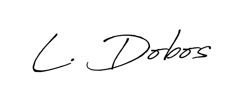 See photos of L. Dobos official signature by Spectra . Check more albums & portfolios. Read reviews & check more about Antro_Vectra_Bolder font. L. Dobos signature style 7 images and pictures png