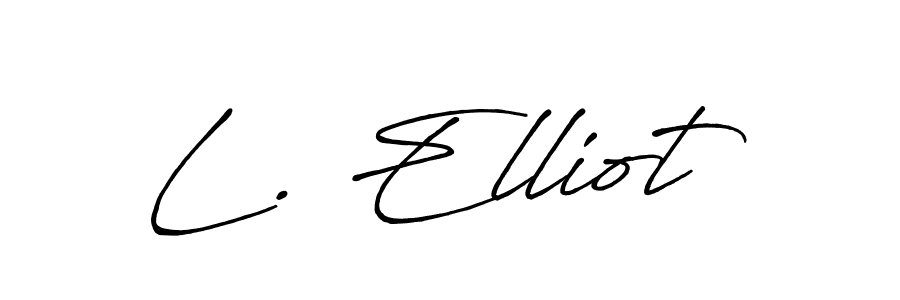 Make a beautiful signature design for name L. Elliot. Use this online signature maker to create a handwritten signature for free. L. Elliot signature style 7 images and pictures png
