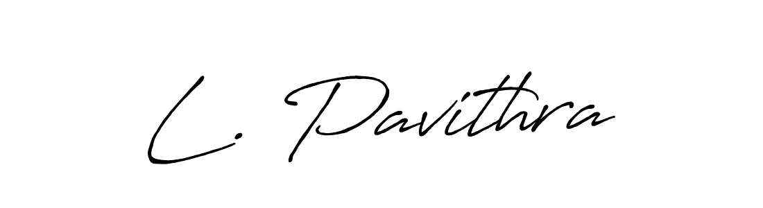 if you are searching for the best signature style for your name L. Pavithra. so please give up your signature search. here we have designed multiple signature styles  using Antro_Vectra_Bolder. L. Pavithra signature style 7 images and pictures png