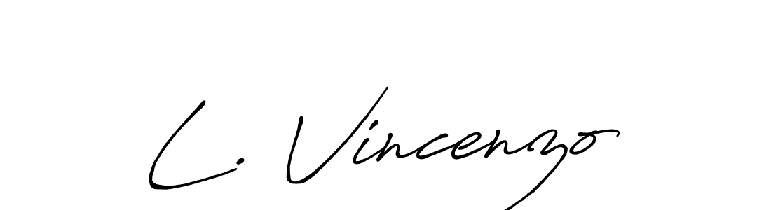 Make a beautiful signature design for name L. Vincenzo. Use this online signature maker to create a handwritten signature for free. L. Vincenzo signature style 7 images and pictures png