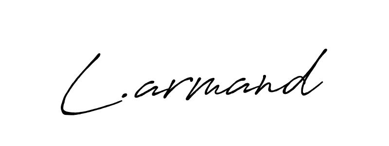 Also You can easily find your signature by using the search form. We will create L.armand name handwritten signature images for you free of cost using Antro_Vectra_Bolder sign style. L.armand signature style 7 images and pictures png