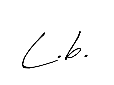 Best and Professional Signature Style for L.b.. Antro_Vectra_Bolder Best Signature Style Collection. L.b. signature style 7 images and pictures png
